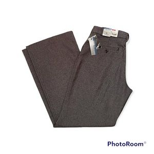 WORTHINGTON WOMENS GRAY MODERN FIT STRAIGHT LEG PANT SIZE 12 SLACKS DRESS